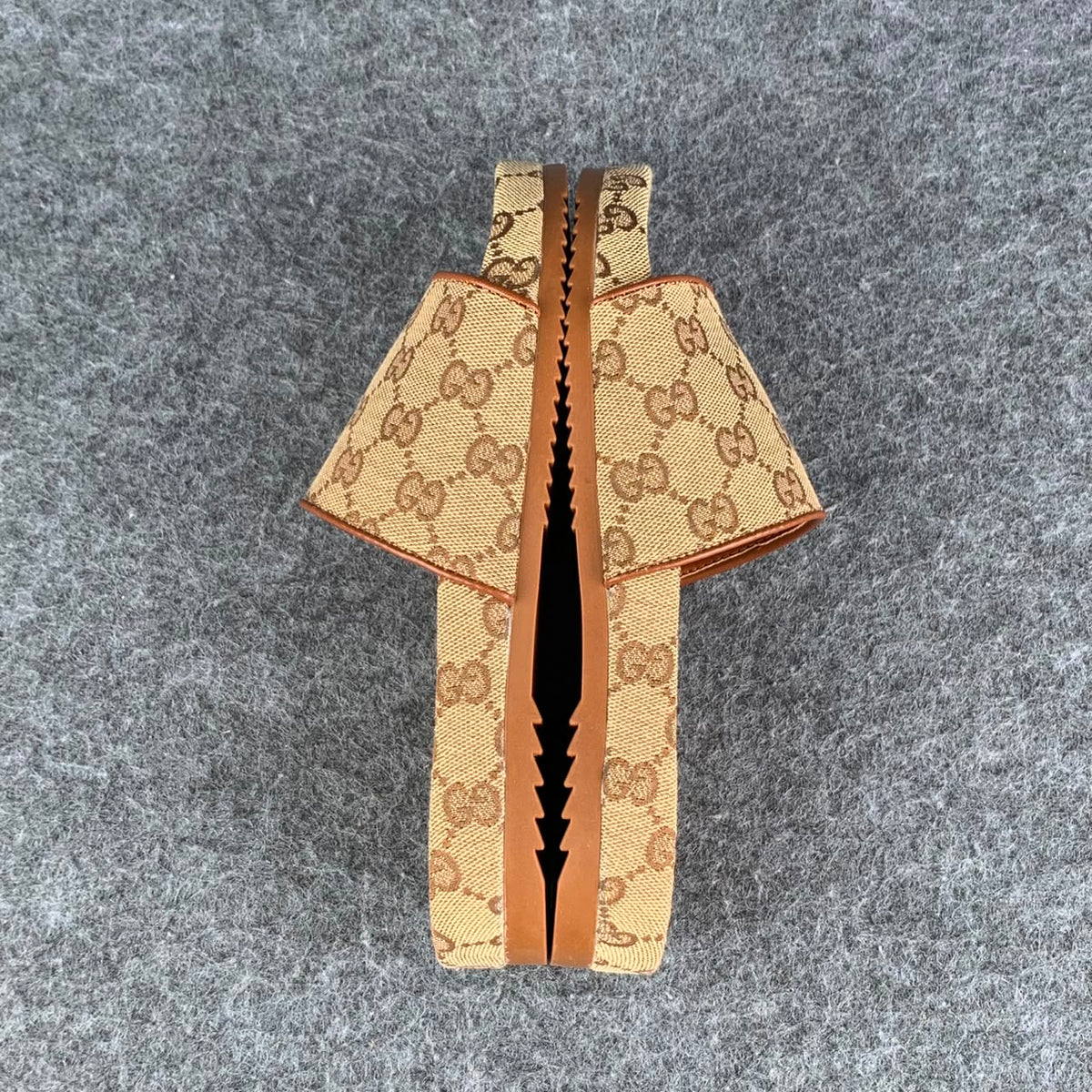 Gucci GG Cattern Canvas Slide Sandals - product view 3