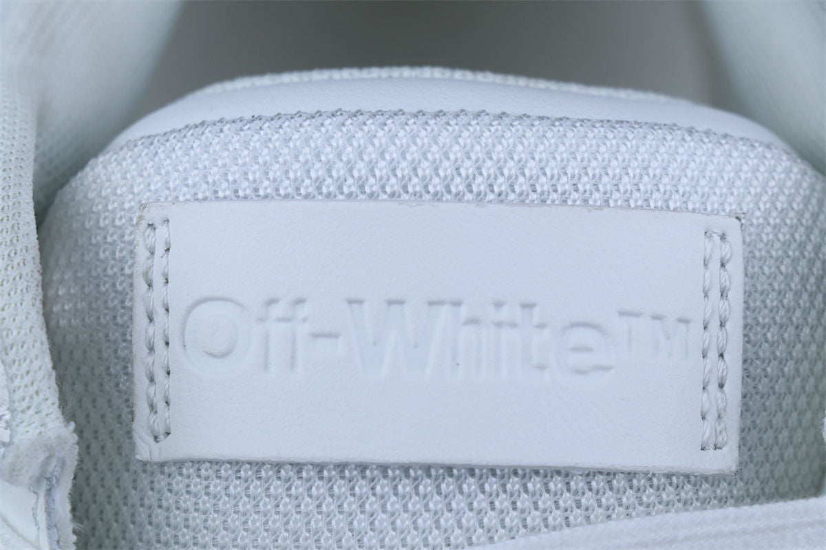 Off-White Out of Office Sneakers 'Black White Blue' - product view 8