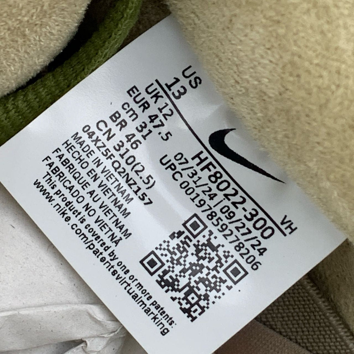 Yuto Horigome x Dunk Low SB Sneakers 'Matcha' - product view 10