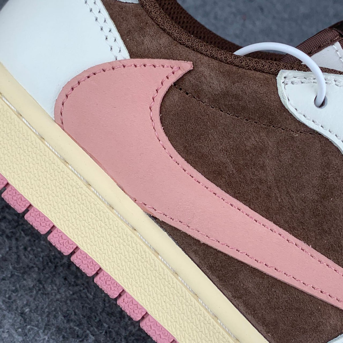 (Custom) Travis Scott x Air Jordan 1 Low OG Wmns Sneakers 'Dark Pony' - product view 8