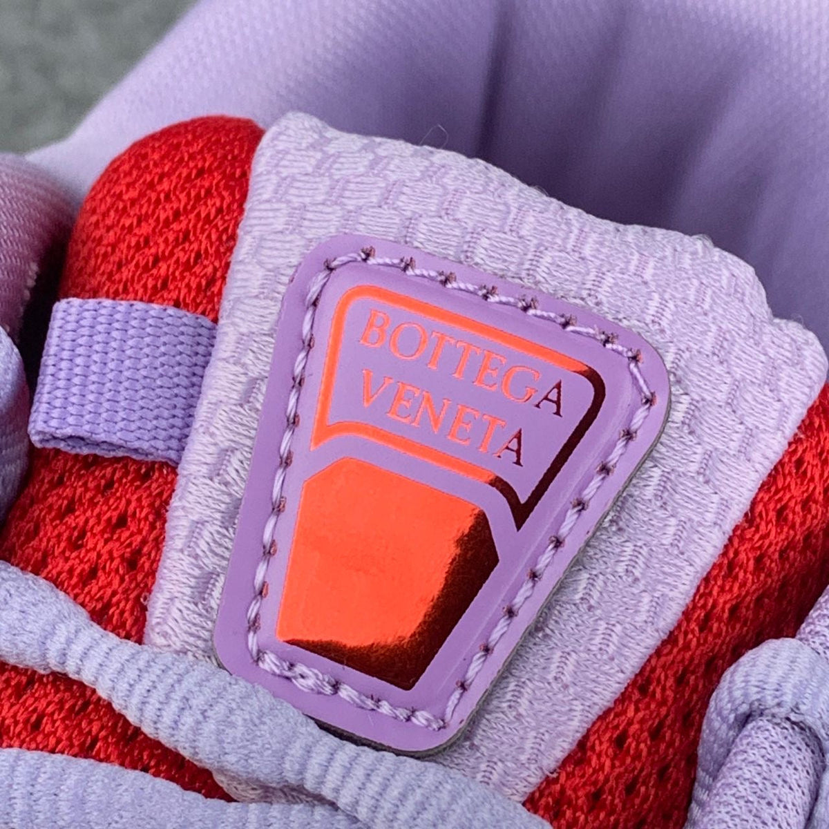 Bottega Veneta Orbit Sneaker 'Metallic Red & Wisteria' - product view 9