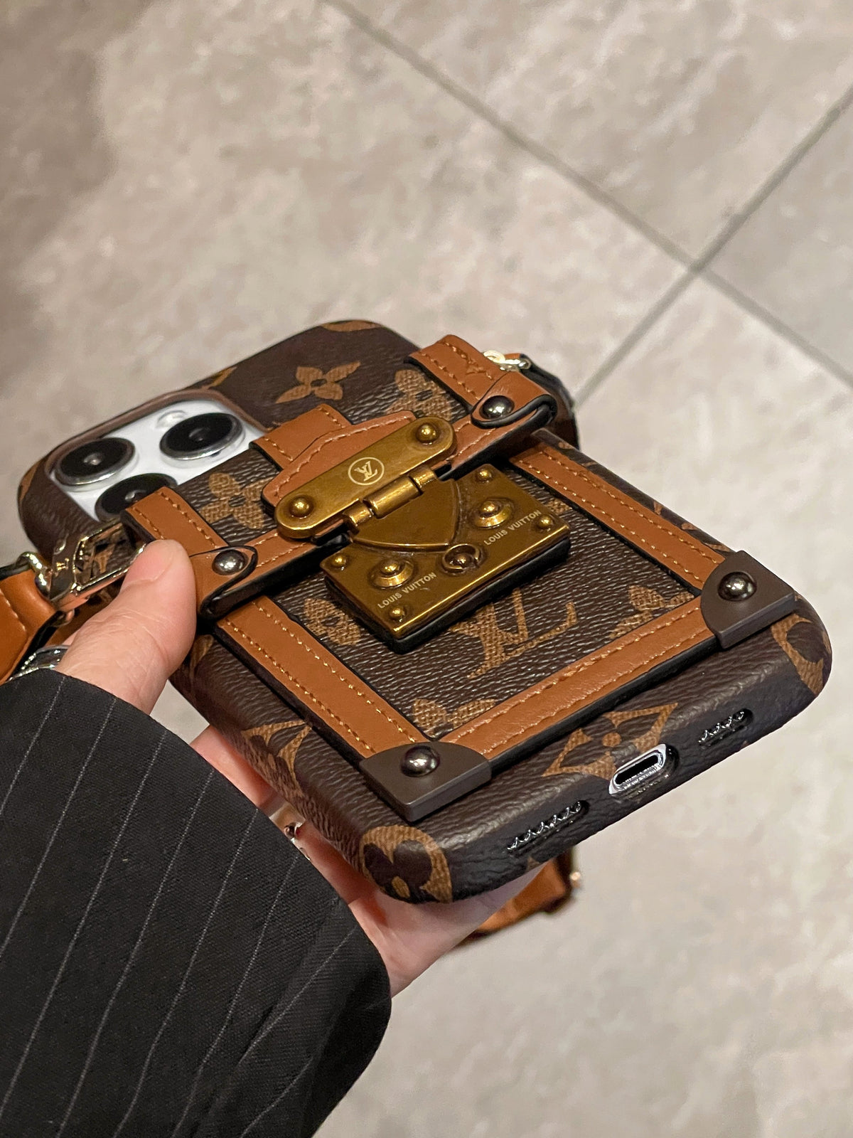 Card Holder Chain iPhone Case - product view 5