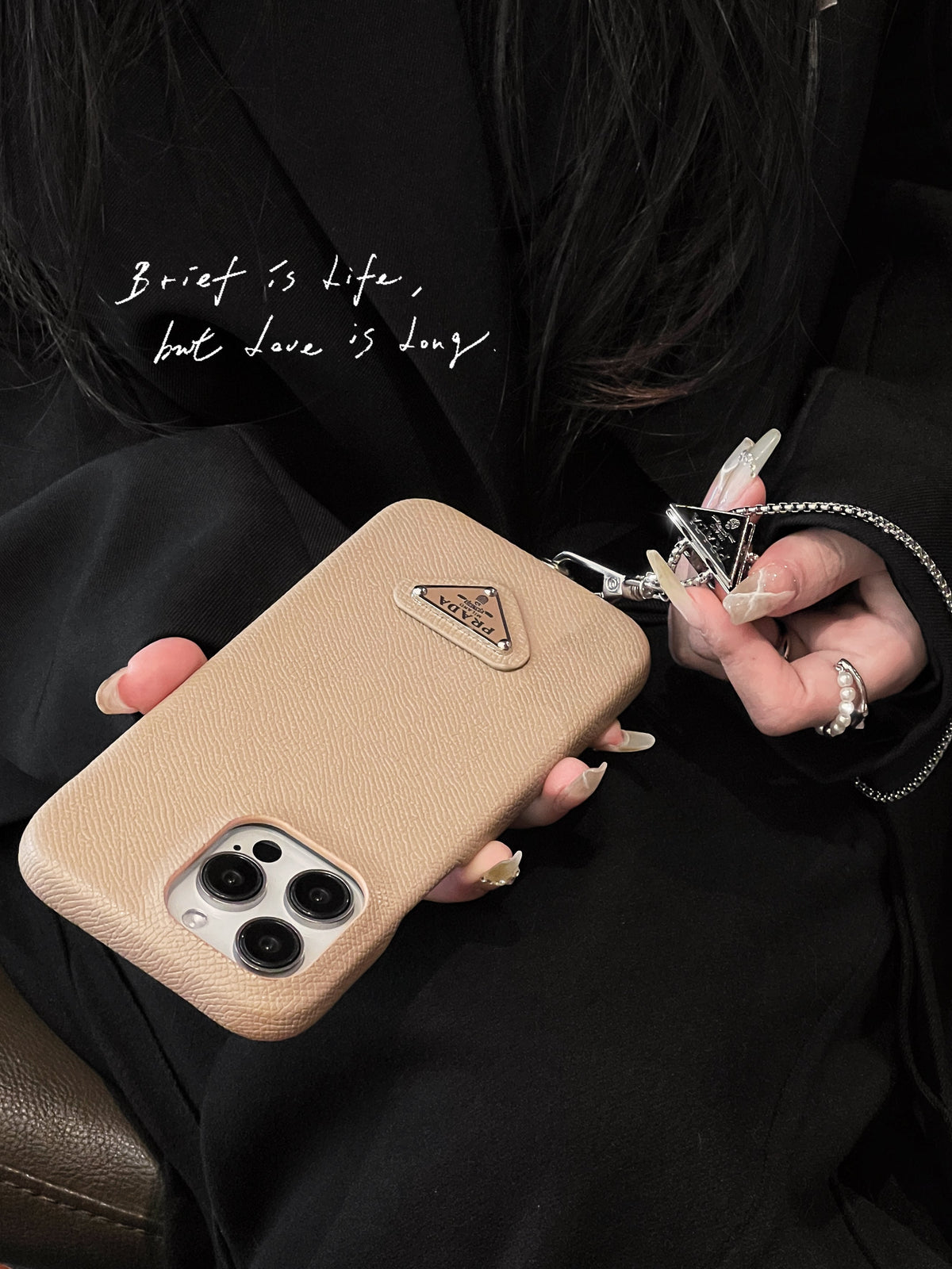 Leather Crossbody iPhone Case - product view 7