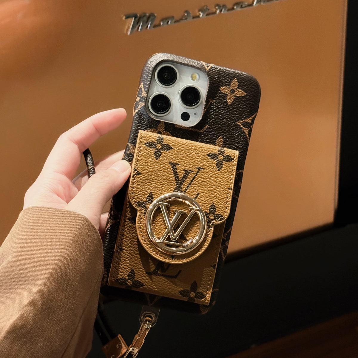 Card Holder Chain iPhone Case - product view 3