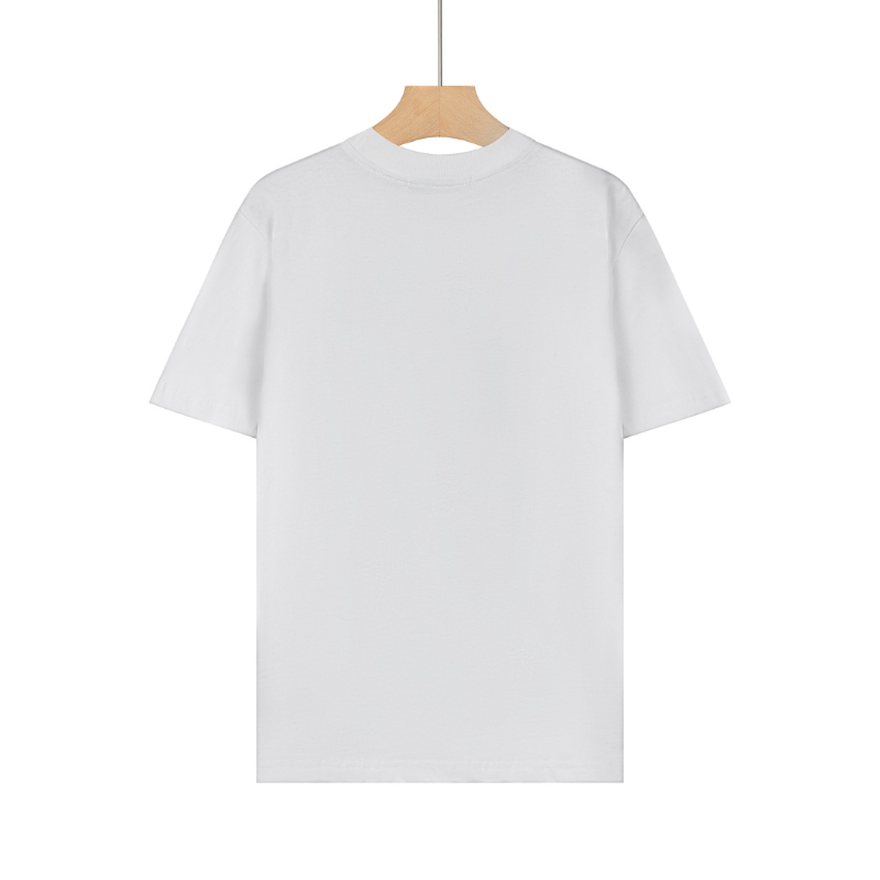 PRC35  New men's and women's summer pure cotton short sleeved top clothing