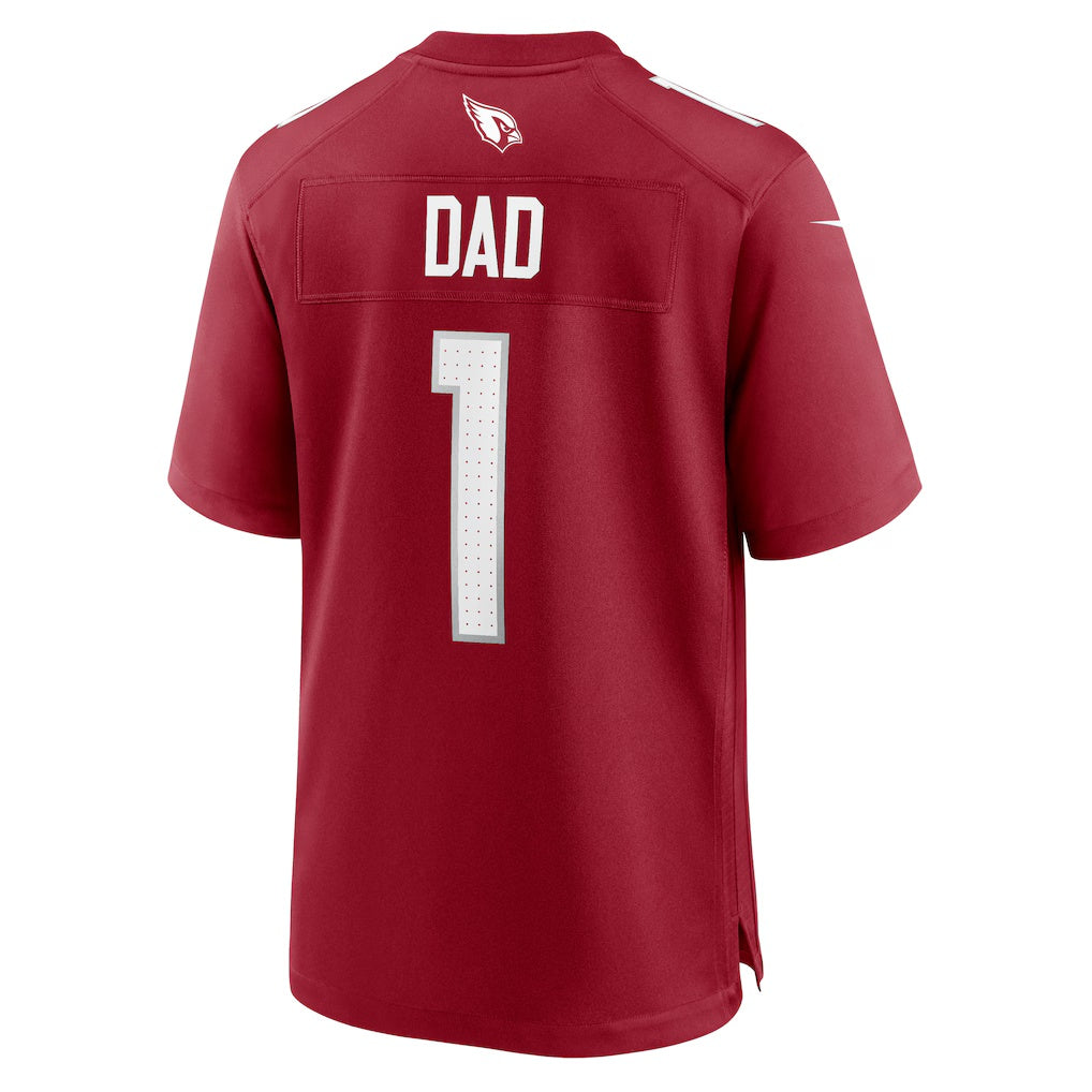 American Football Jersey | A.Cardinals Number #1 Dad Cardinal Game Stitched Football American Jersey - image 1