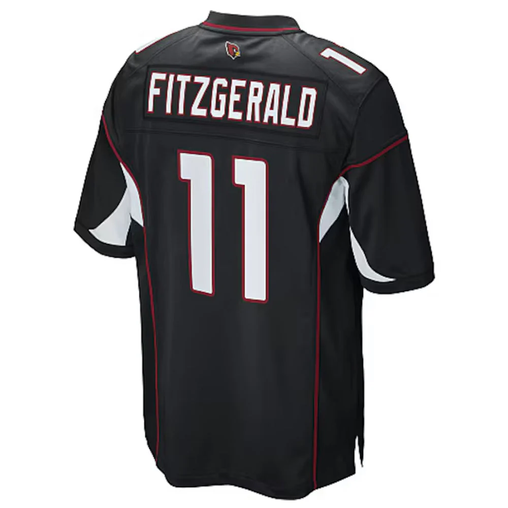 American Football Jersey | A.Cardinals #11 Larry Fitzgerald Player Black Game Football Jerseys - image 1