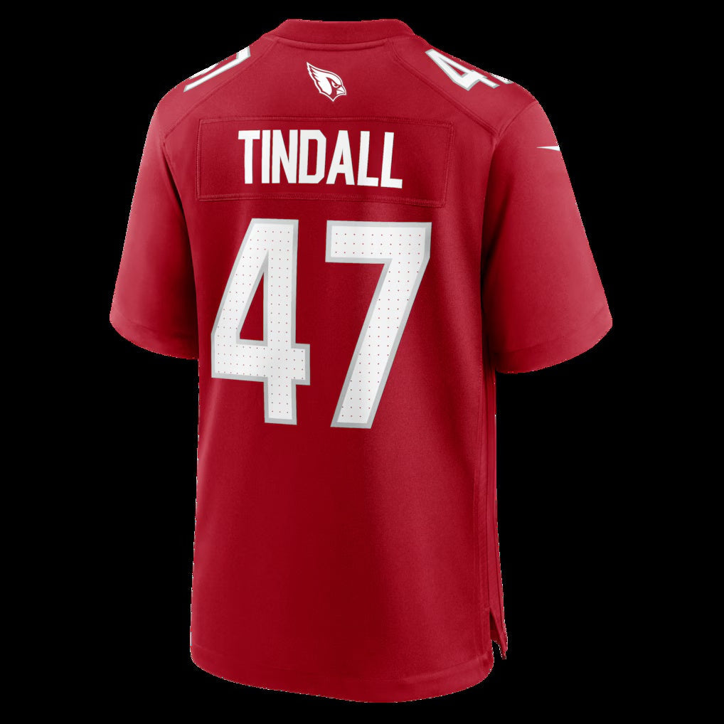 American Football Jersey | A.Cardinals #47 Channing Tindall Cardinal Team Game Stitched Football American Jersey - image 1