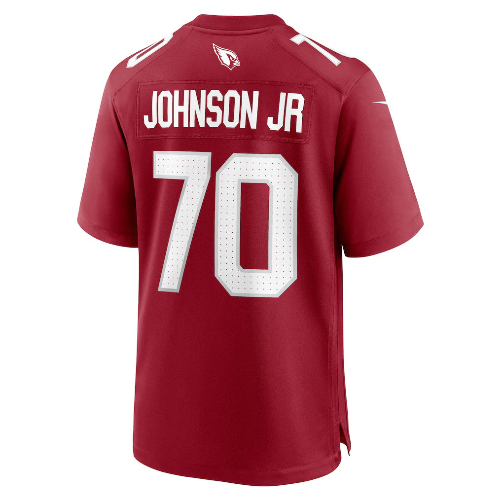 American Football Jersey | A.Cardinals #70 Paris Johnson Jr. Cardinal Game Stitched Football American Jersey - image 1