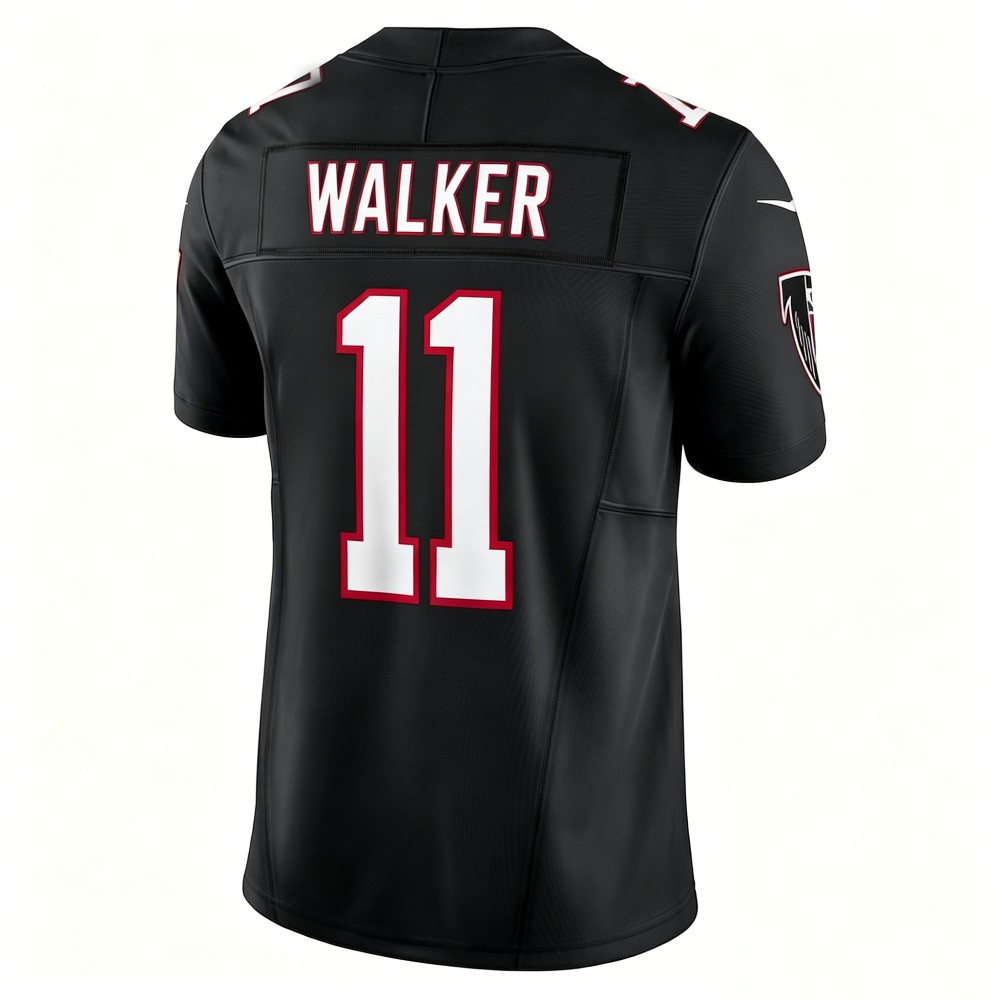 American Football Jersey | A.Falcons #11 Jalon Walker Black Alternate Vapor F.U.S.E. Limited Football Stitched Jersey - image 1