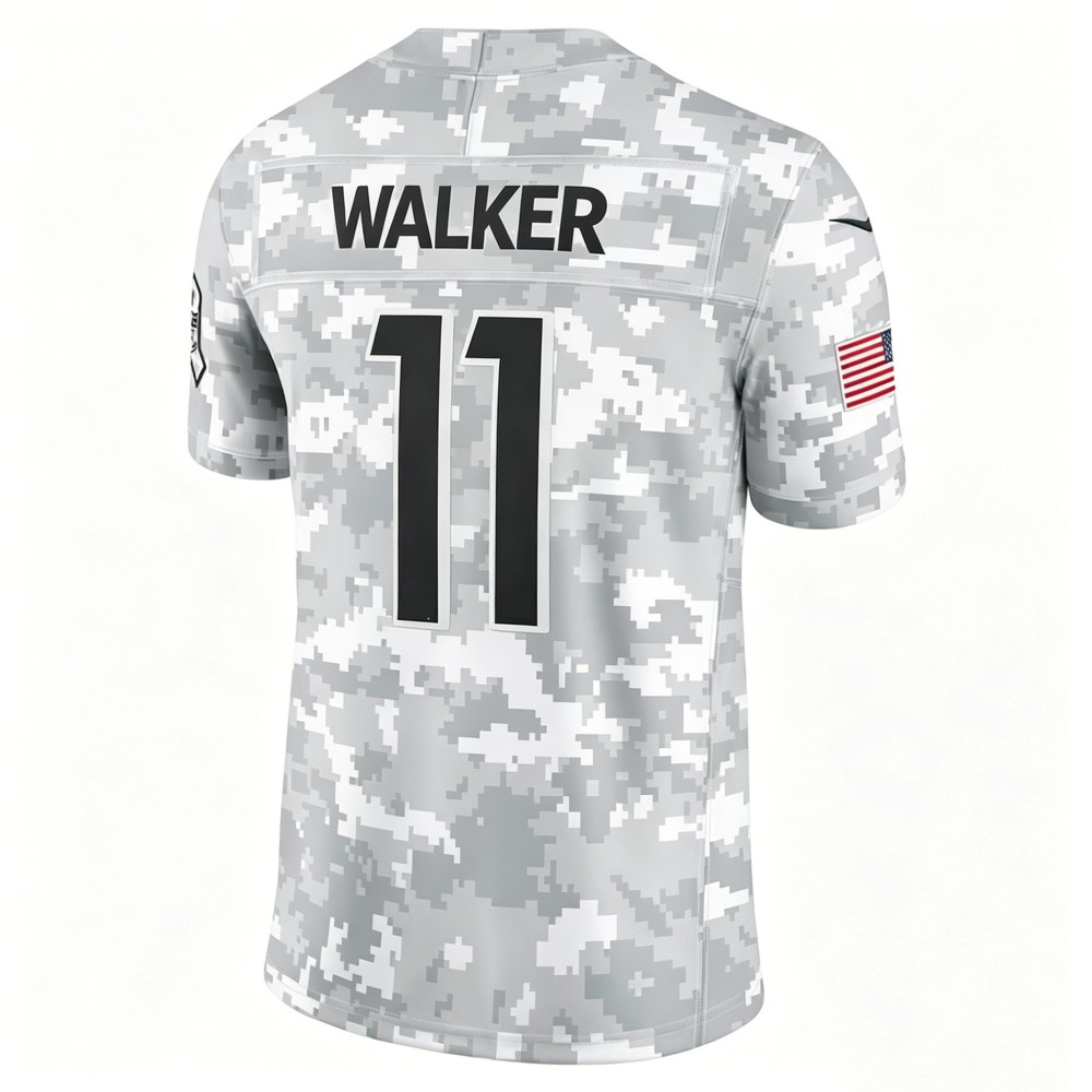 American Football Jersey | A.Falcons #11 Jalon Walker Camo 2024 Salute to Service Limited Football Stitched Jersey - image 1
