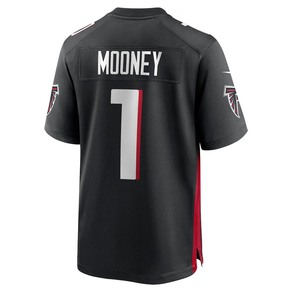 American Football Jersey | A.Falcons #1 Darnell Mooney Black Team Game Stitched Football American Jersey - image 1