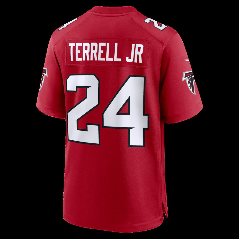 American Football Jersey | A.Falcons #24 A.J. Terrell Red Game Stitched Football American Jersey - image 1