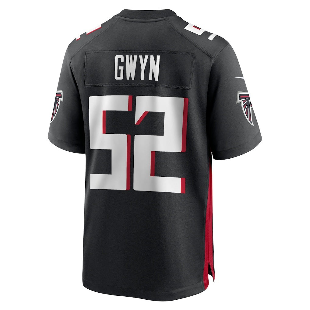 American Football Jersey | A.Falcons #52 Jovaughn Gwyn Black Team Game Stitched Football American Jersey - image 1