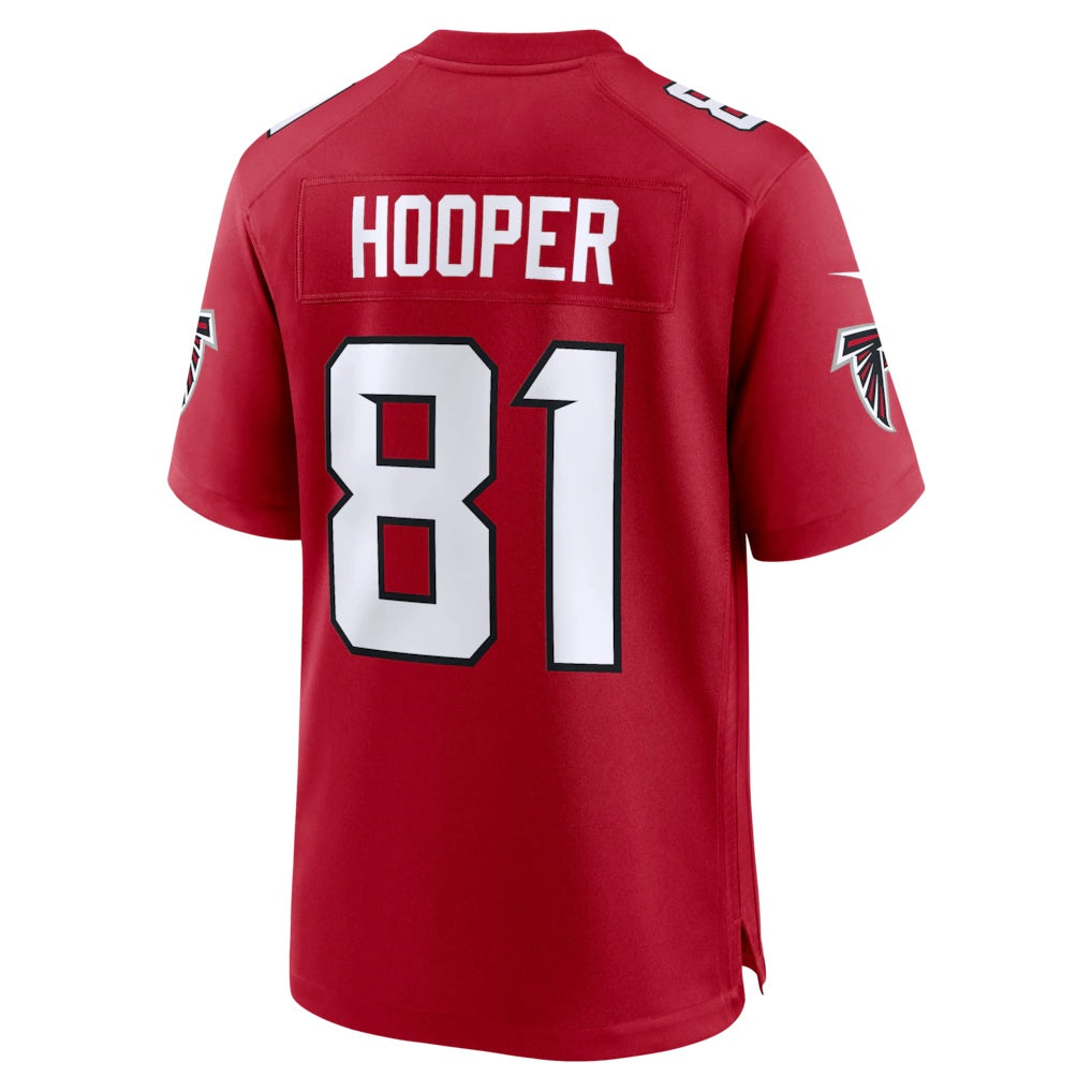 American Football Jersey | A.Falcons #81 Austin Hooper Red Team Game Jersey - image 1