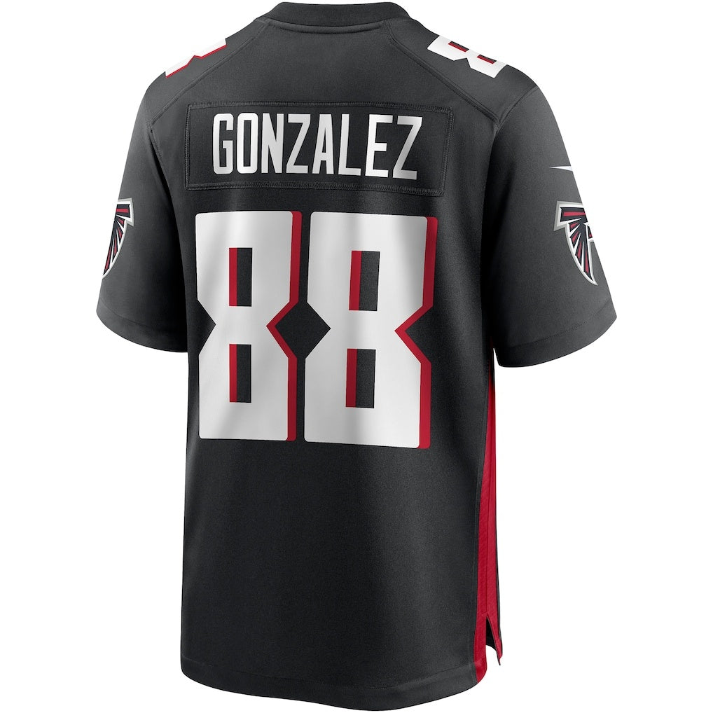 American Football Jersey | A.Falcons #88 Tony Gonzalez Black Game Retired Player Stitched Football American Jersey - image 1