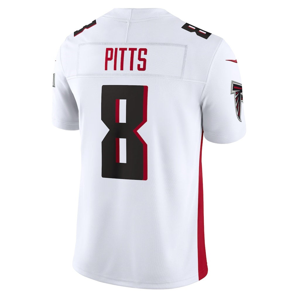 American Football Jersey | A.Falcons #8 Kyle Pitts White Vapor F.U.S.E. Limited Stitched Football American Jersey - image 1