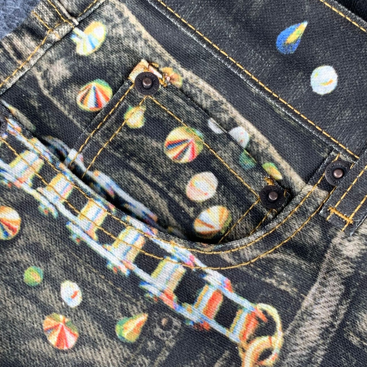 Acne Studios Loose Fit Jeans Year Of The Horse - product view 5