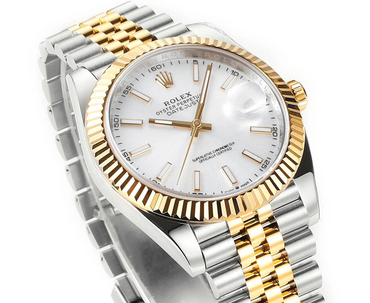 Yellow Gold & Steel Jubilee 41MM Watch - product view 4
