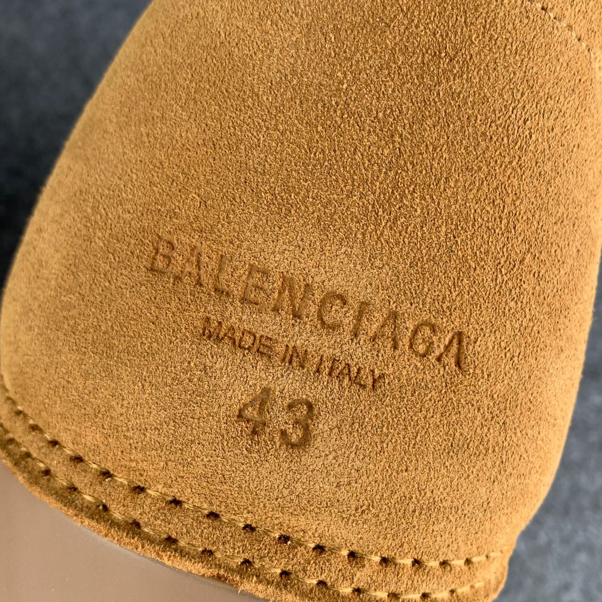 Balenciaga Alaska Fur Low Boot 'Brown' (B-Grade) - product view 3
