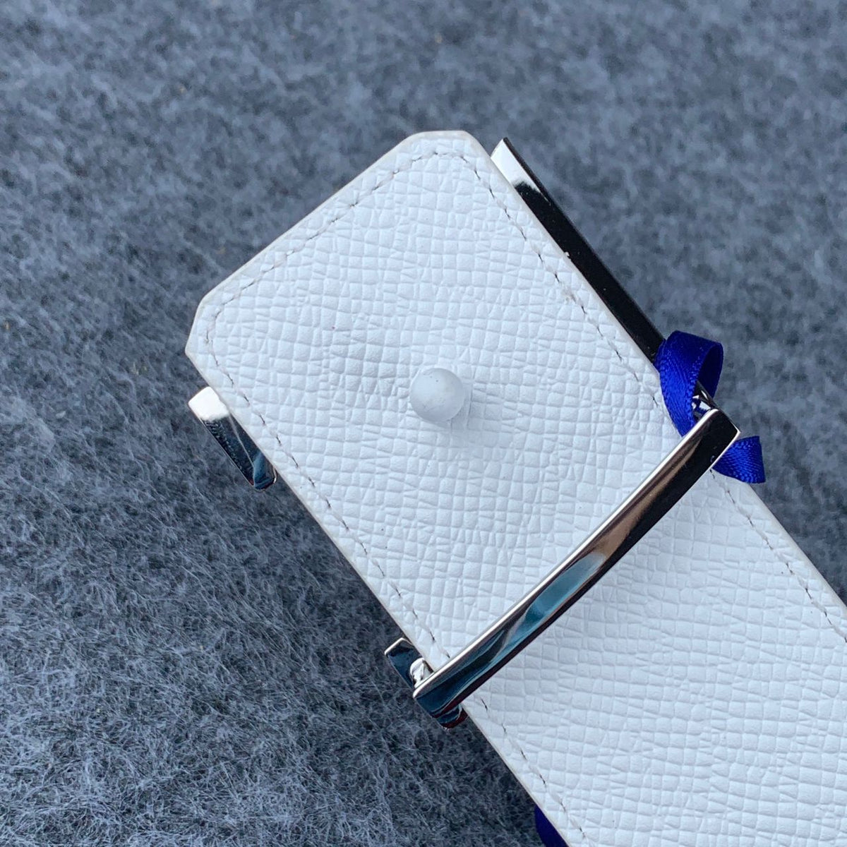 LV Initiales 40mm Reversible Belt 'White' - product view 4
