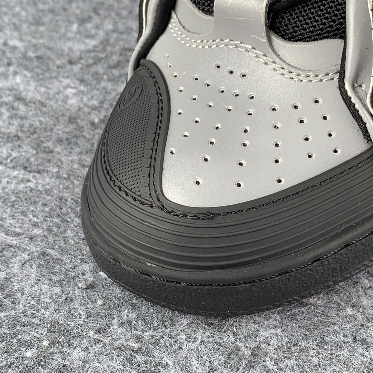 (Value Version) Lanvin Curb Sneakers 'Black Grey' - product view 7