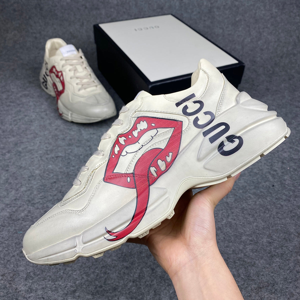 Rhyton Sneakers 'Mouth' - product view 1