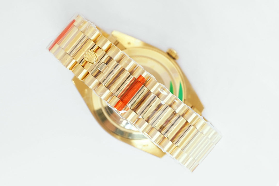 Yellow Gold & Silver 40MM Watch - product view 5