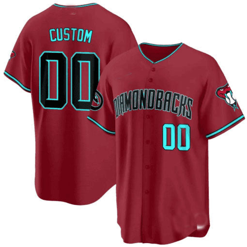 Baseball Jersey | Arizona Diamondbacks 2024 Custom Jersey â€?All Stitched-Red - image 1