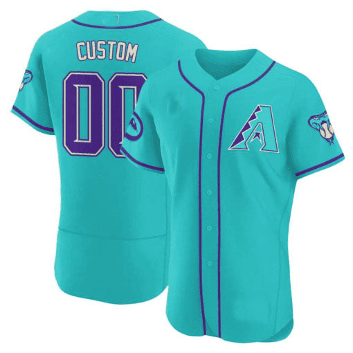 Baseball Jersey | Arizona Diamondbacks 2024 Teal Purple Custom Jersey â€?Teal - image 1