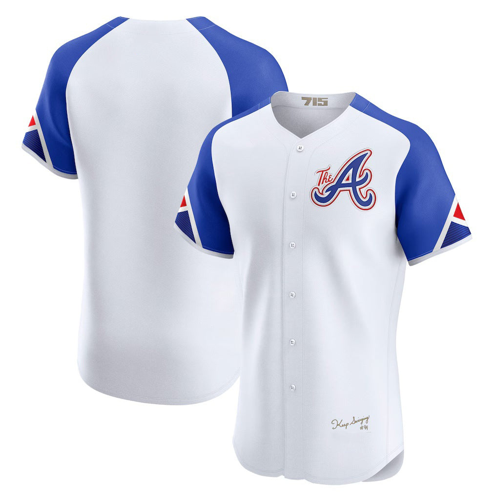 Baseball Jersey | Atlanta Braves White City Connect - image 1