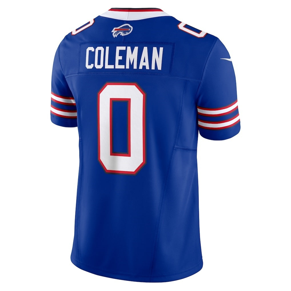 American Football Jersey | B.Bills #0 Keon Coleman Royal Team Vapor F.U.S.E. Limited Stitched Football American Jersey - image 1