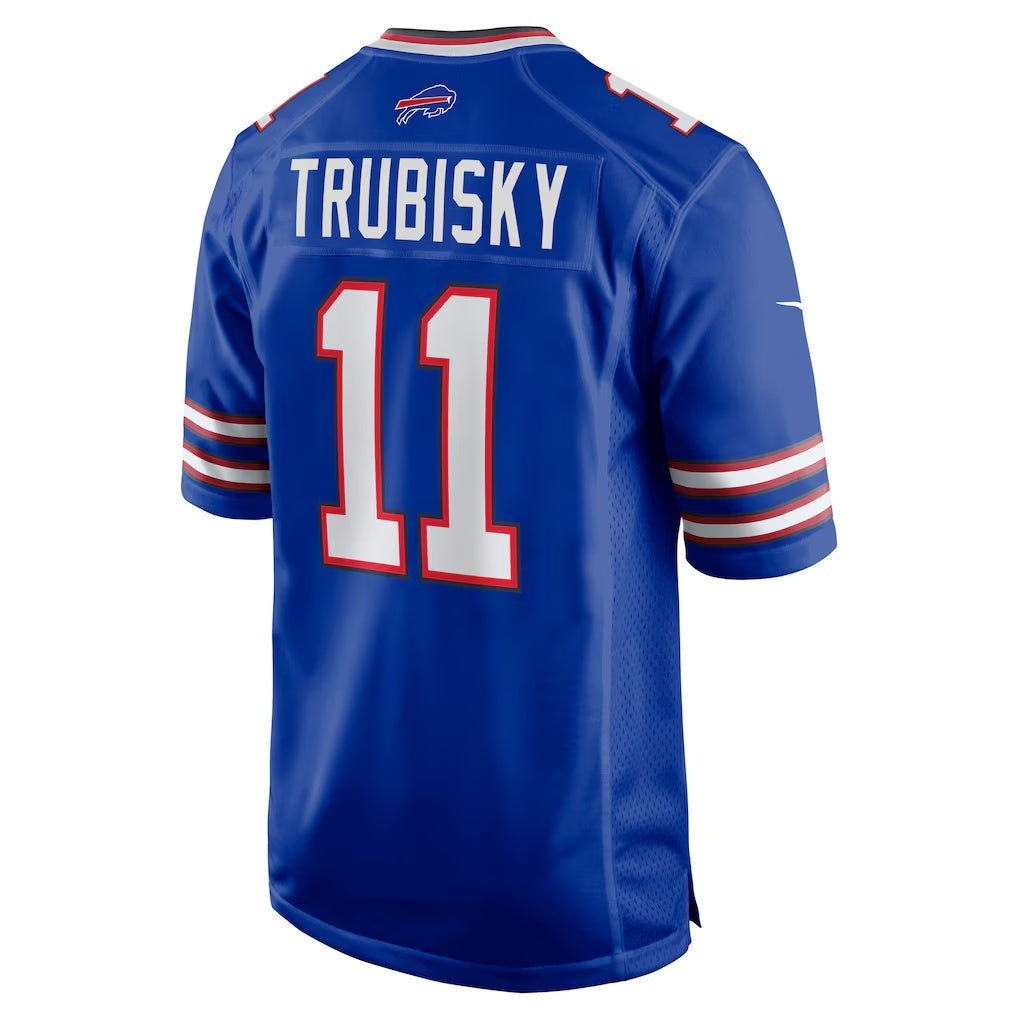 American Football Jersey | B.Bills #11 Mitchell Trubisky Royal Game Stitched Football American Jersey - image 1