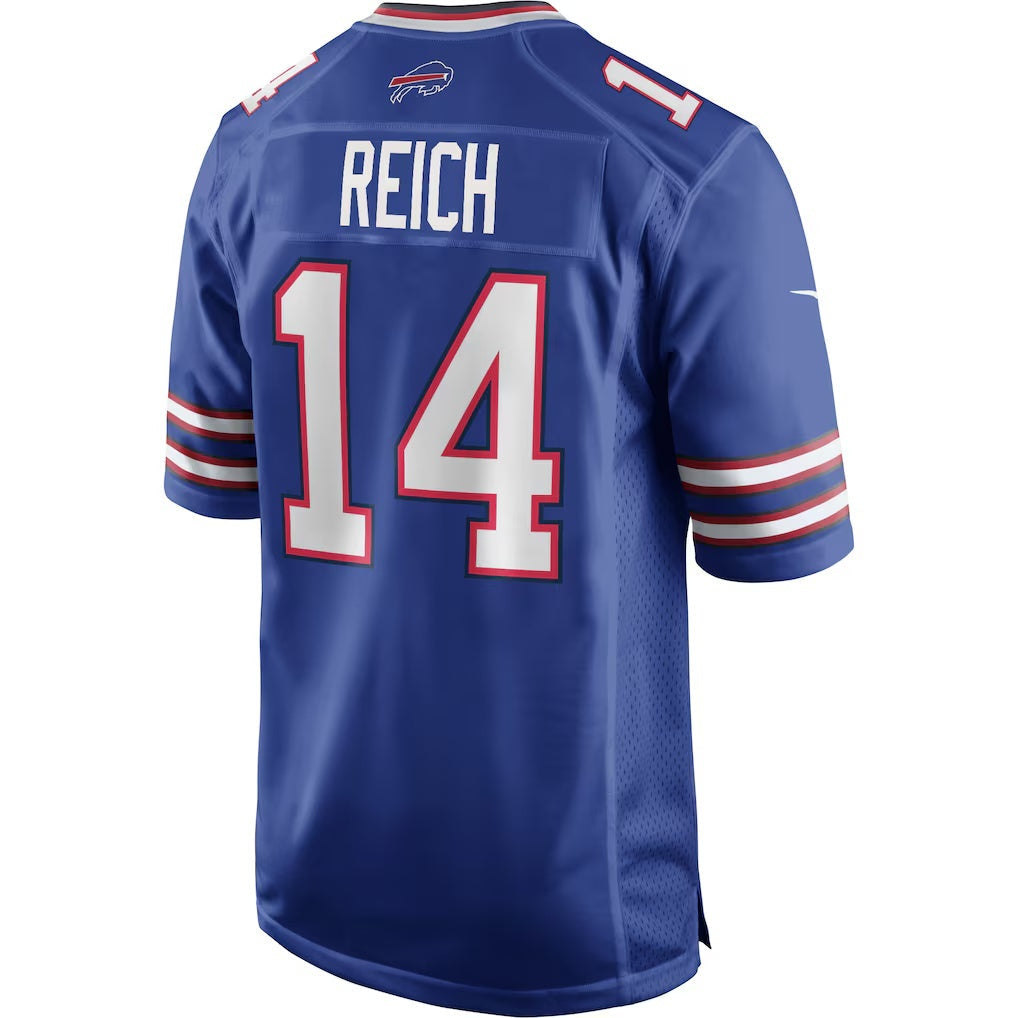 American Football Jersey | B.Bills #14 Frank Reich Royal Game Retired Player Stitched Football American Jersey - image 1