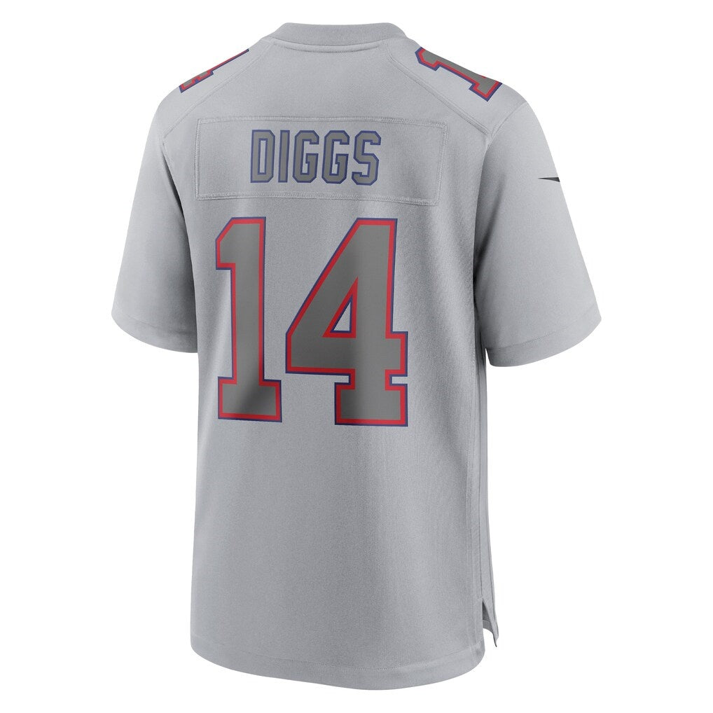 American Football Jersey | B.Bills #14 Stefon Diggs Atmosphere Fashion Game Jersey - Gray Stitched Football American Jersey - image 1