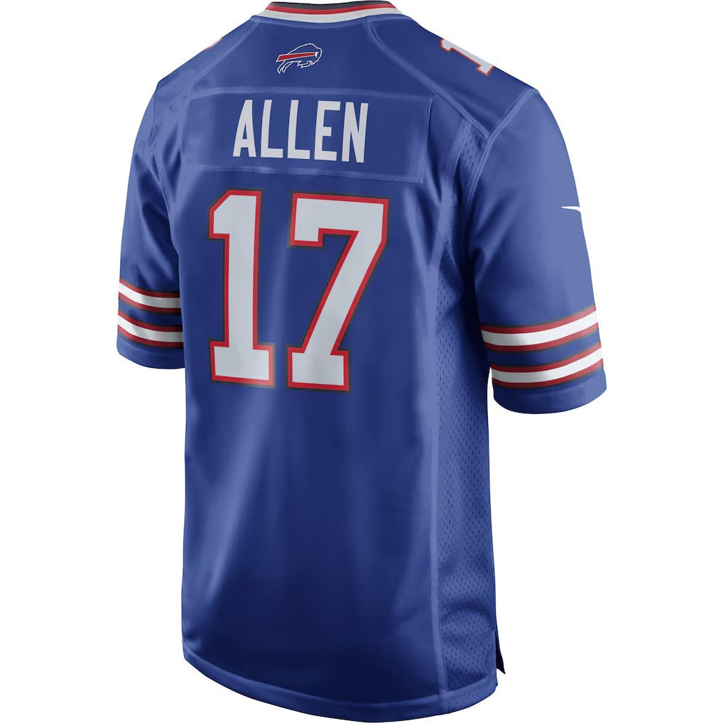 American Football Jersey | B.Bills #17 Josh Allen Royal Team Game Player Stitched Football American Jersey - image 1