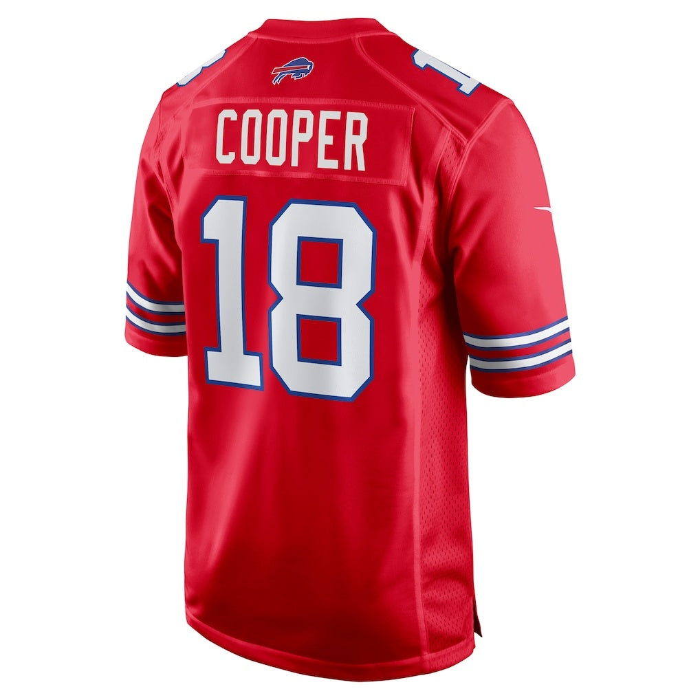 American Football Jersey | B.Bills #18 Amari Cooper Red Alternate Game Stitched Football American Jersey - image 1
