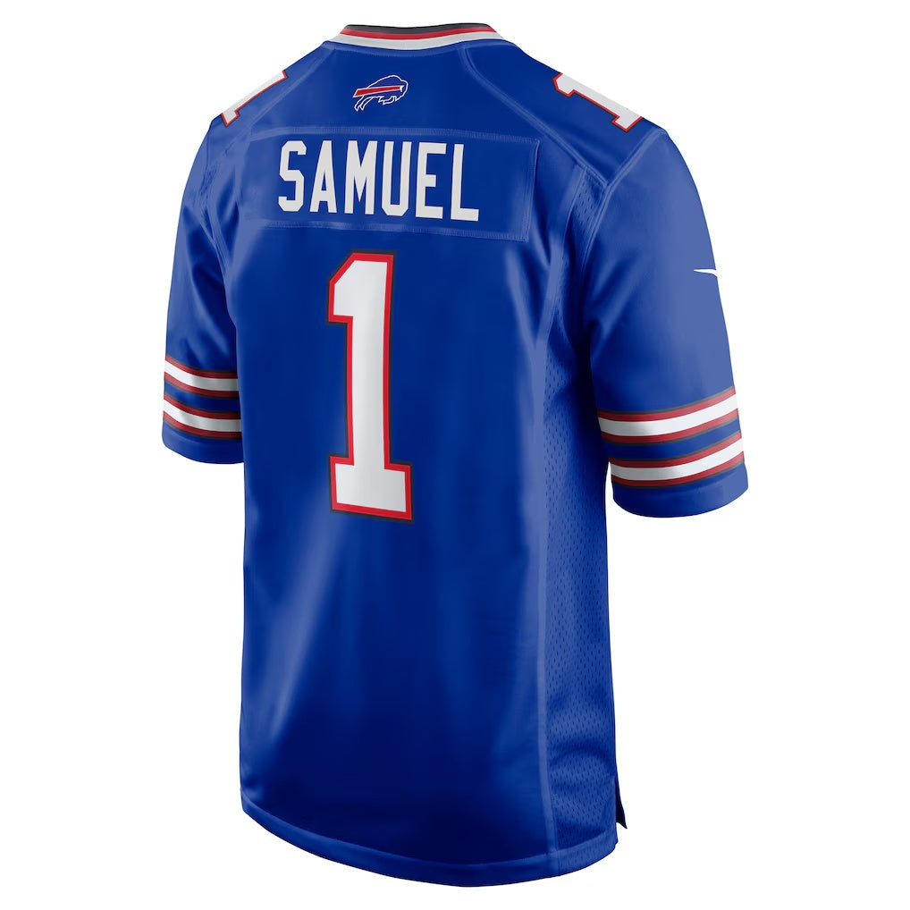 American Football Jersey | B.Bills #1 Curtis Samuel Royal Game Stitched Football American Jersey - image 1