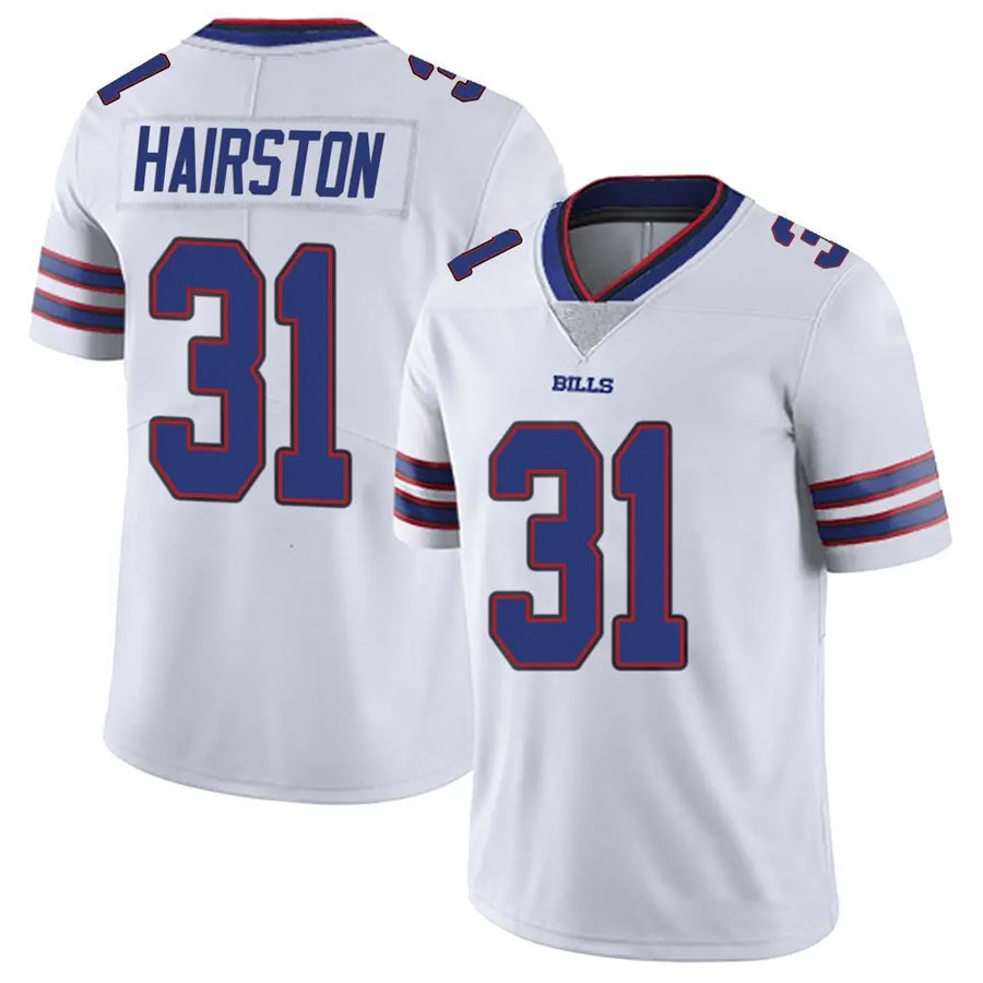 American Football Jersey | B.Bills #31 Maxwell Hairston Player Vapor F.U.S.E. Limited White Football Jerseys - image 1