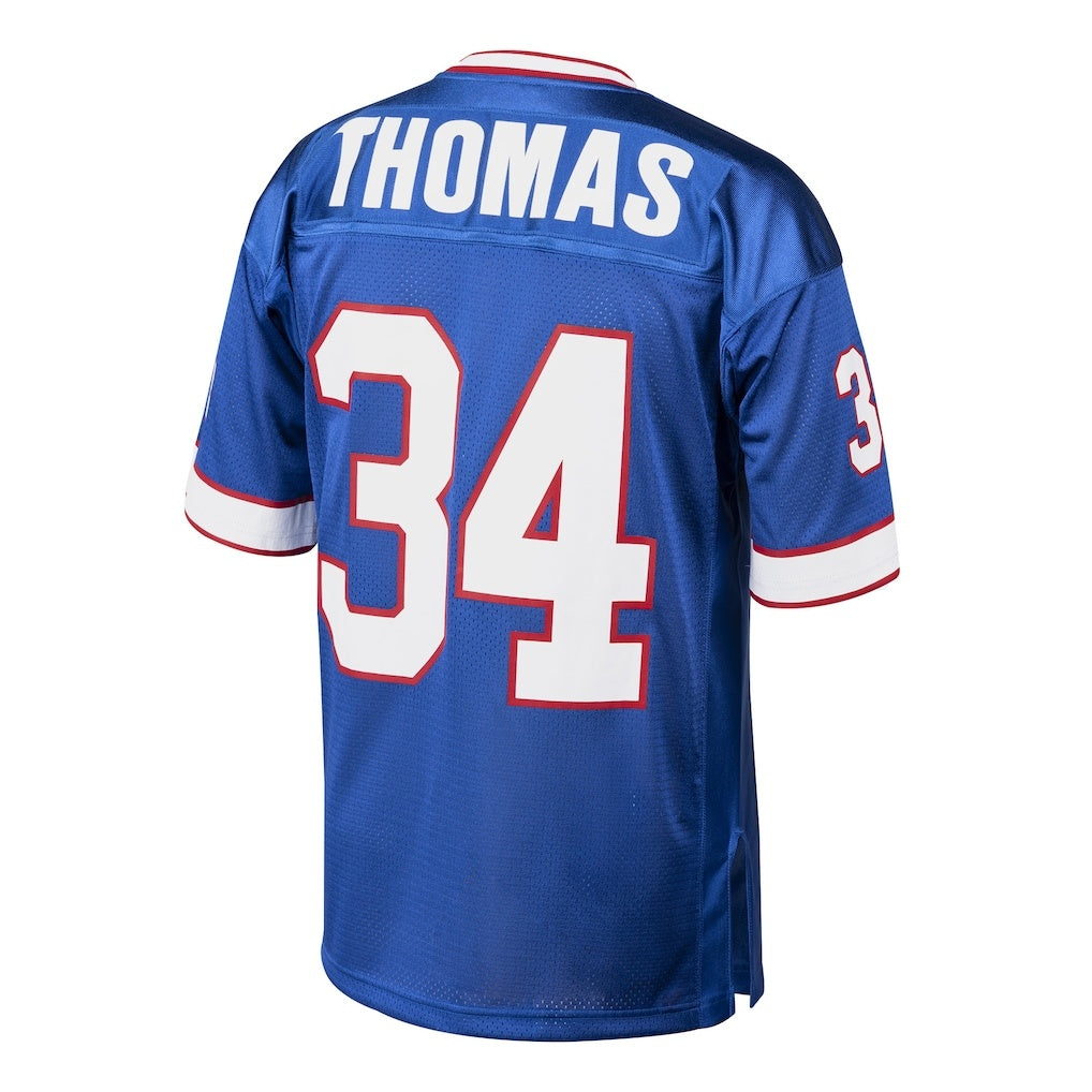 American Football Jersey | B.Bills #34 Thurman Thomas Royal Throwback Retired Player Stitched Football American Jersey - image 1