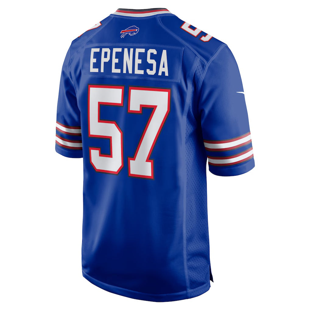 American Football Jersey | B.Bills #57 A.J. Epenesa Royal Game Player Stitched Football American Jersey - image 1