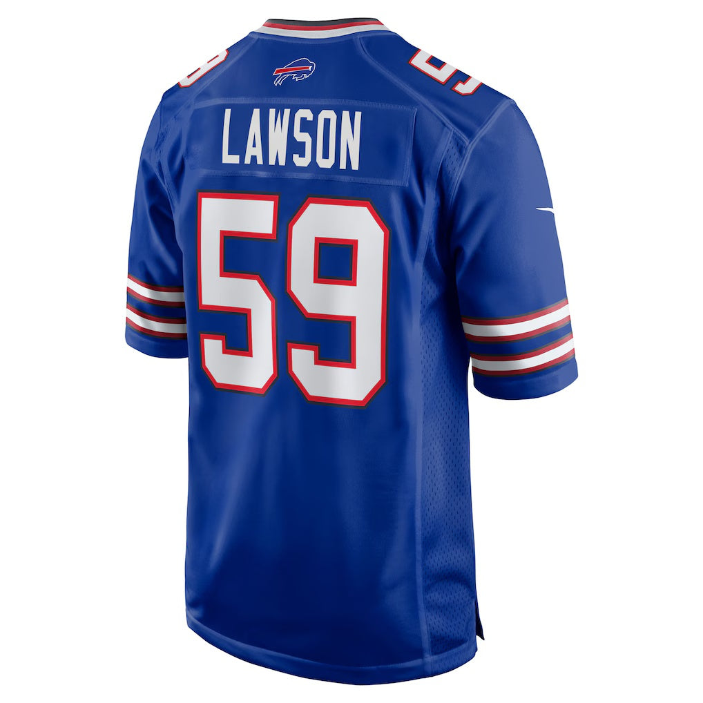 American Football Jersey | B.Bills #59 Shaq Lawson Royal Team Game Stitched Football American Jersey - image 1
