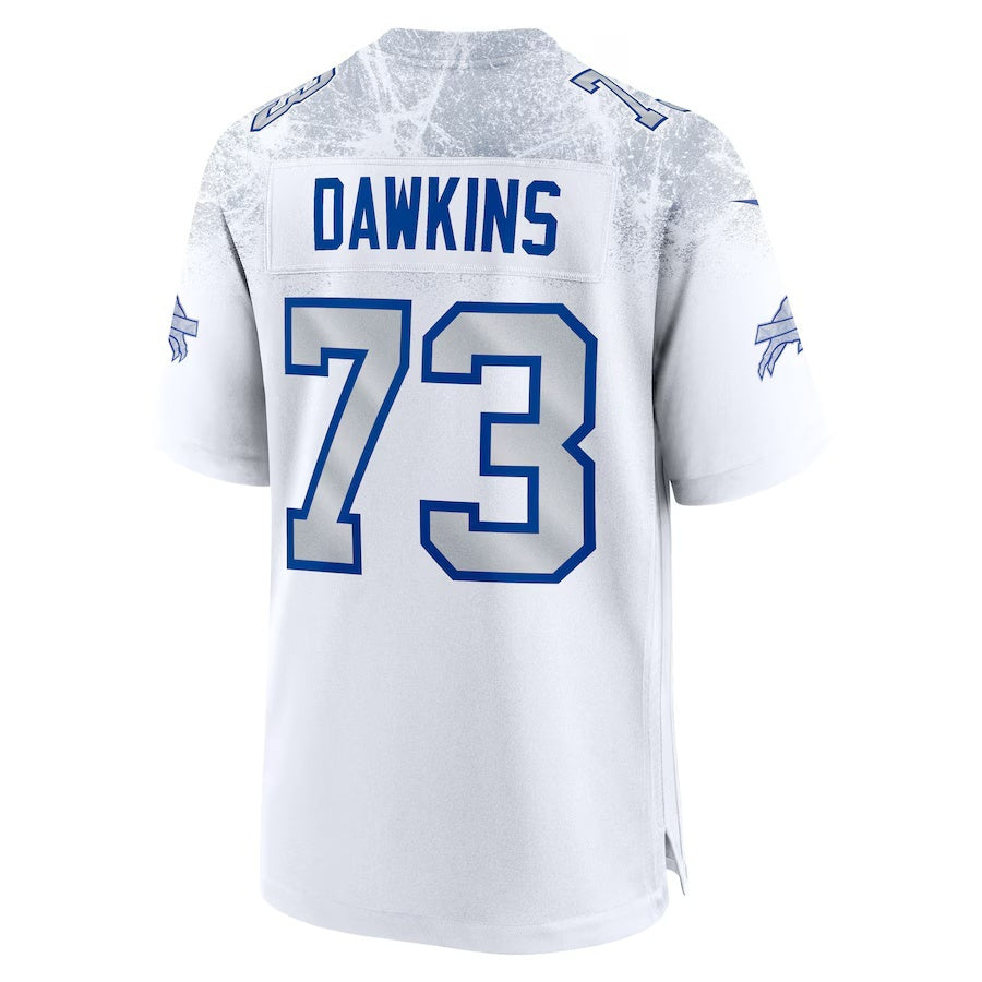 American Football Jersey | B.Bills #73 Dion Dawkins 2025 Rivalries Collection Game Jersey - White - image 1