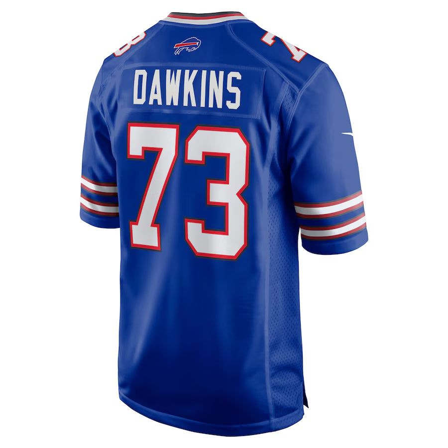 American Football Jersey | B.Bills #73 Dion Dawkins Player Royal Home Game Football Jerseys - image 1