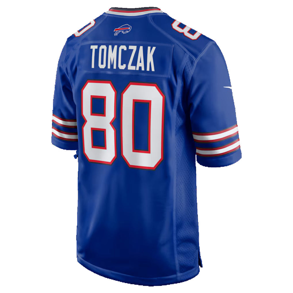American Football Jersey | B.Bills #80 Max Tomczak Royal Team Game - image 1