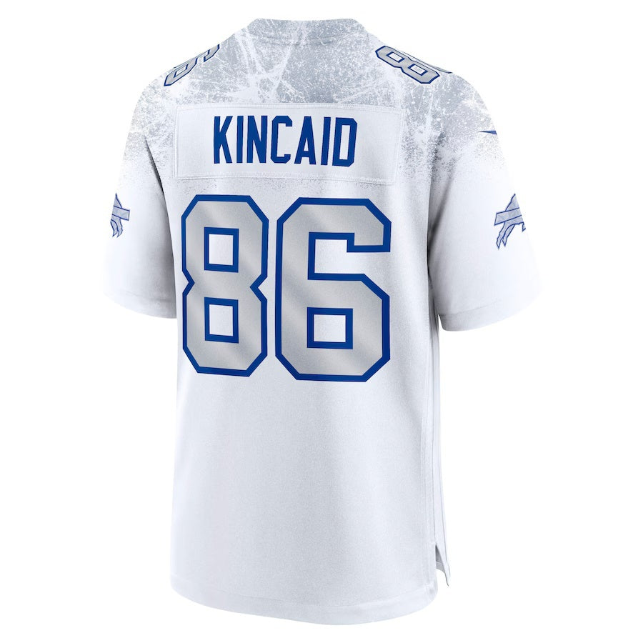 American Football Jersey | B.Bills #86 Dalton Kincaid 2025 Rivalries Collection Game Jersey - White - image 1