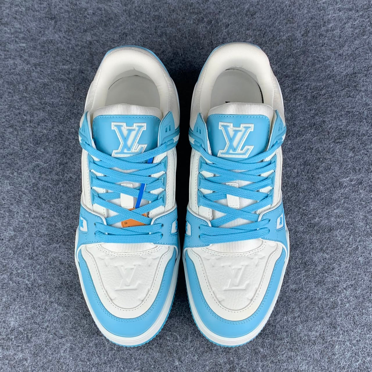 LV Trainer Low Sneakers 'White Sky Blue' - product view 2