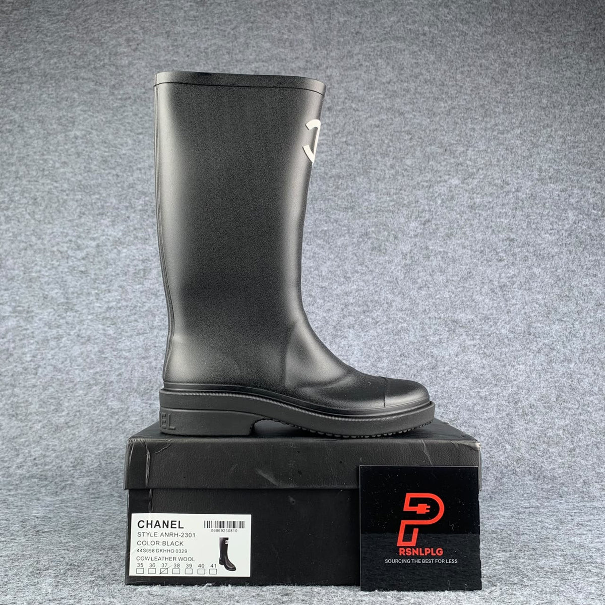 Chanel Rubber Rain Boots - product view 1
