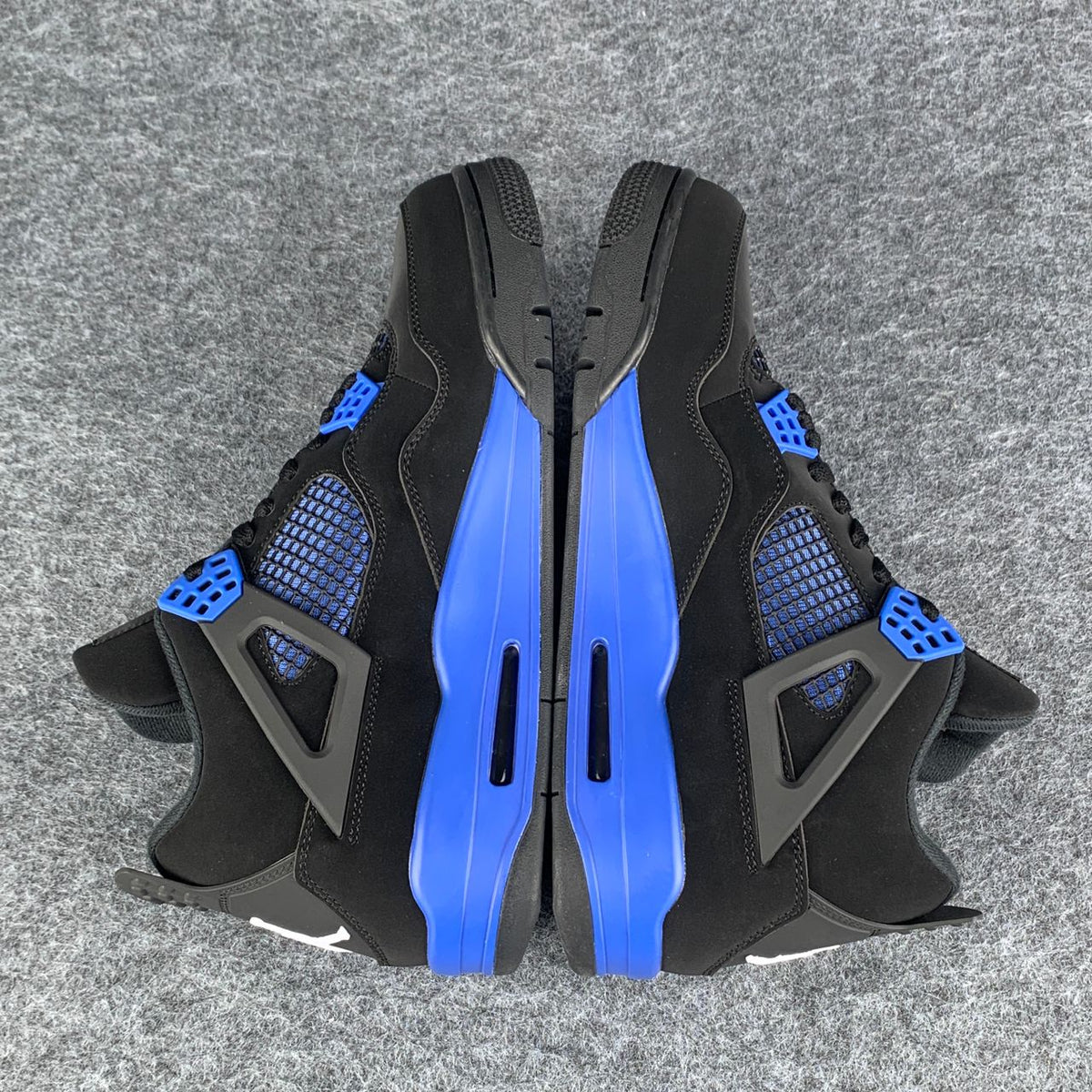 Custom Jordan 4 "Blue Thunder" Sneakers - product view 4
