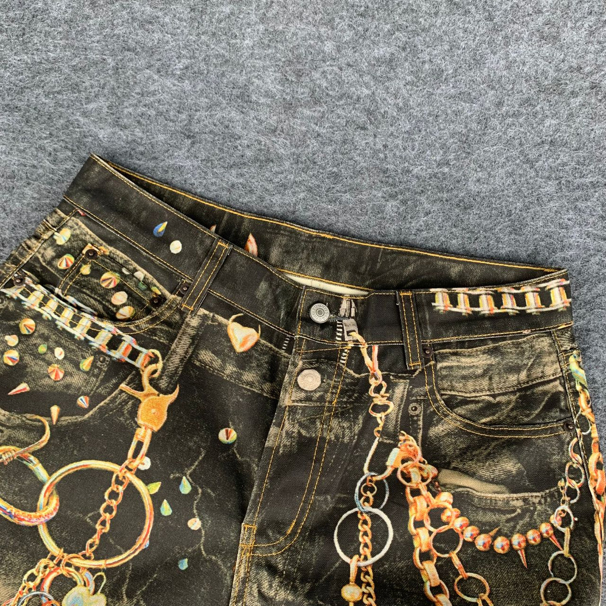 Acne Studios Loose Fit Jeans Year Of The Horse - product view 3